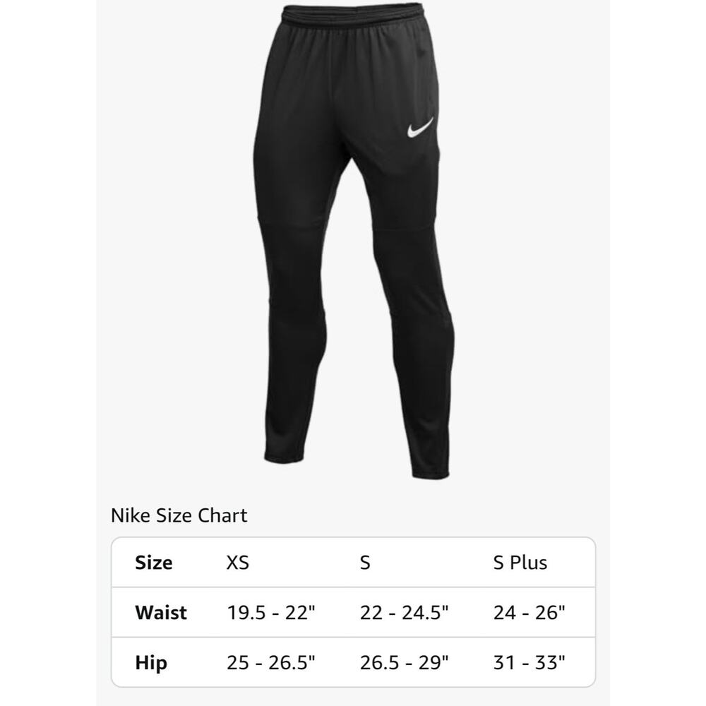 Nike Boys Dry Park 20 Pants, Football/Soccer, Black, Size Small - Picture 6 of 6
